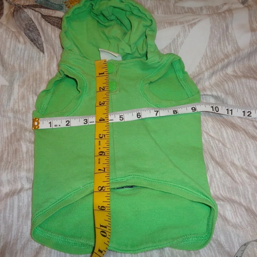 Martha Stewart Pets Green #1 Dog Hoodie Size Medium